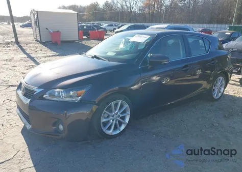2012 Lexus Ct 200H Premium из США, поврежденный, VIN JTHKD5BH1C2057053